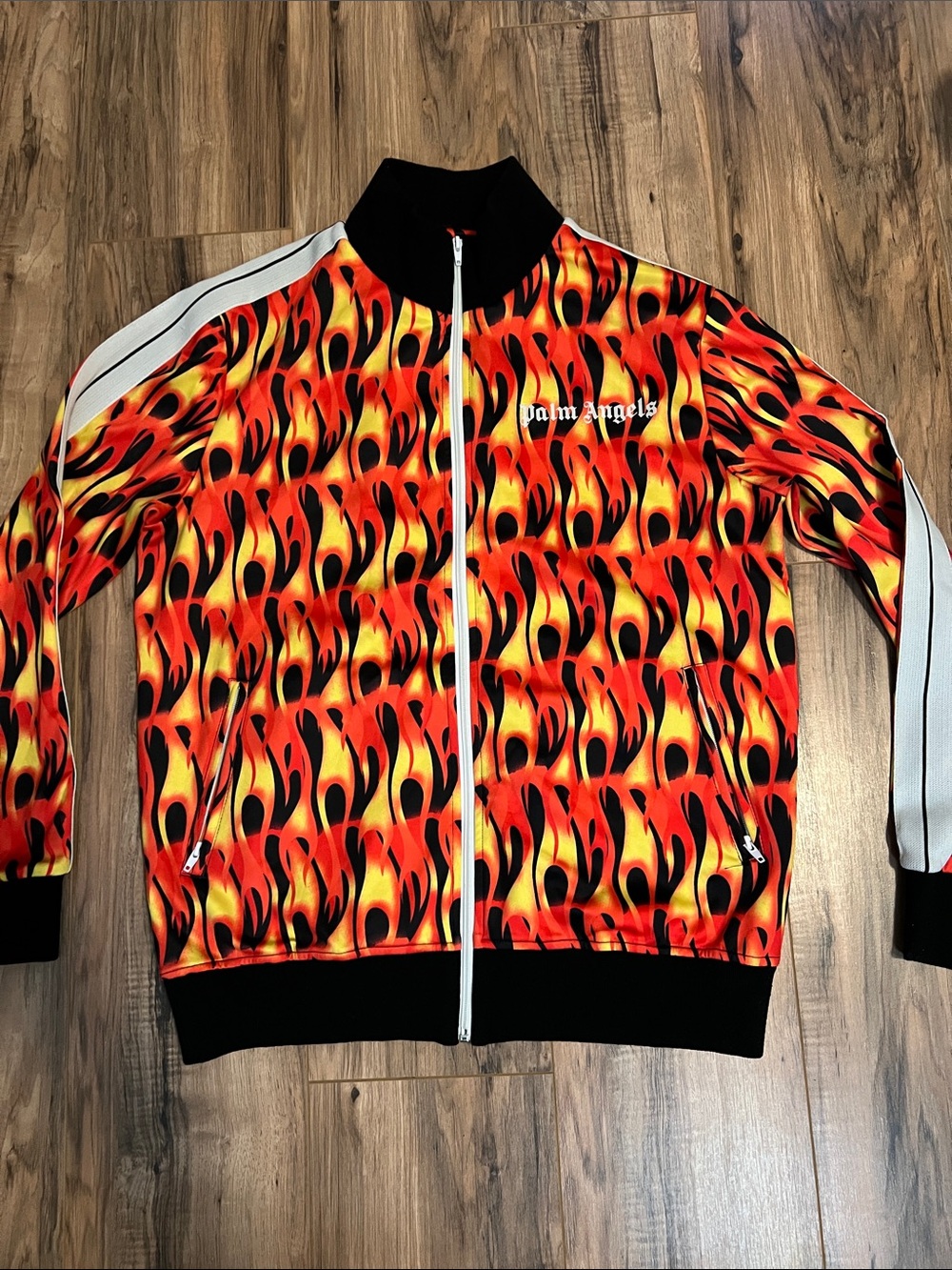 Men’s Palm Angels Burning Track Jacket